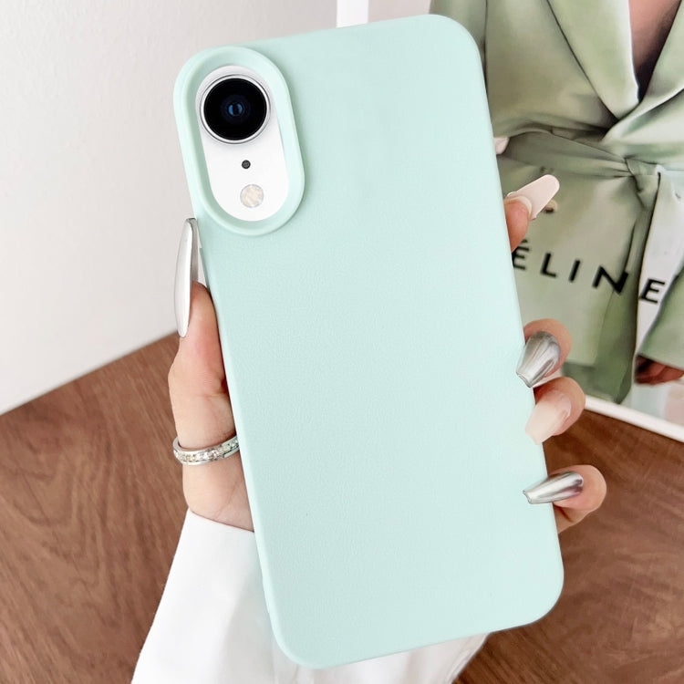 Custodia TPU con texture pelle per iPhone XS Max