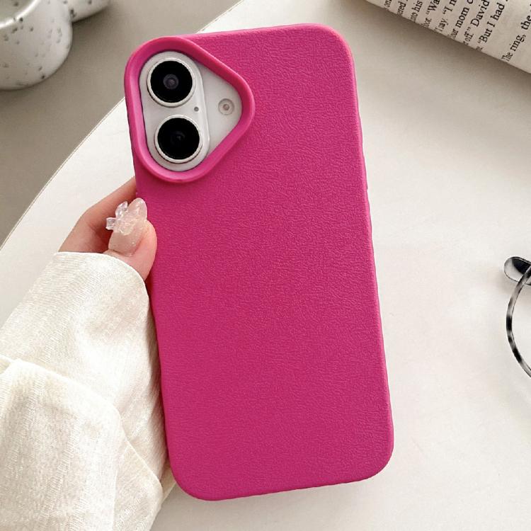 Custodia TPU con texture pelle per iPhone 17 Pro