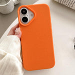 Custodia TPU con texture pelle per iPhone 17 Pro