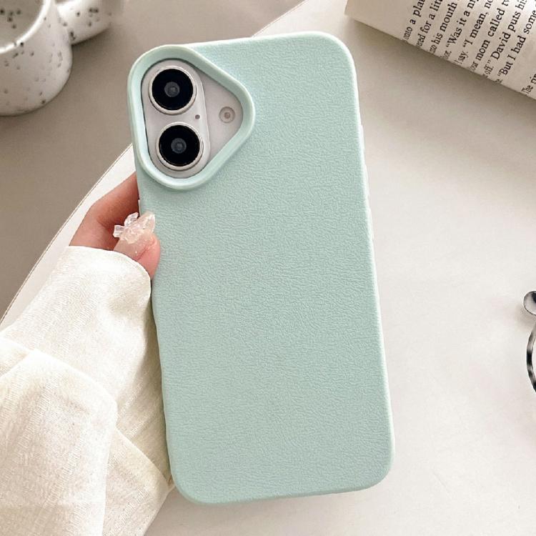 Custodia TPU con texture pelle per iPhone 17 Pro