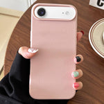 Custodia TPU con texture pelle per iPhone 17 Pro