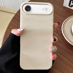 Custodia TPU con texture pelle per iPhone 17 Pro