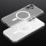 Custodia magnetica per telefono SULADA Crystal Sand Series MagSafe satinata galvanica, For iPhone 18 Pro, For iPhone 18 Pro Max, For iPhone 17 Pro Max, For iPhone 17 Pro, For iPhone 17, For iPhone Air, For iPhone 16 Pro Max, For iPhone 16 Pro          ...