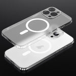 Custodia magnetica per telefono SULADA Crystal Sand Series MagSafe satinata galvanica, For iPhone 18 Pro, For iPhone 18 Pro Max, For iPhone 17 Pro Max, For iPhone 17 Pro, For iPhone 17, For iPhone Air, For iPhone 16 Pro Max, For iPhone 16 Pro          ...
