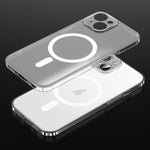 Custodia magnetica per telefono SULADA Crystal Sand Series MagSafe satinata galvanica, For iPhone 18 Pro, For iPhone 18 Pro Max, For iPhone 17 Pro Max, For iPhone 17 Pro, For iPhone 17, For iPhone Air, For iPhone 16 Pro Max, For iPhone 16 Pro          ...