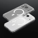 Custodia magnetica per telefono SULADA Crystal Sand Series MagSafe satinata galvanica, For iPhone 18 Pro, For iPhone 18 Pro Max, For iPhone 17 Pro Max, For iPhone 17 Pro, For iPhone 17, For iPhone Air, For iPhone 16 Pro Max, For iPhone 16 Pro          ...