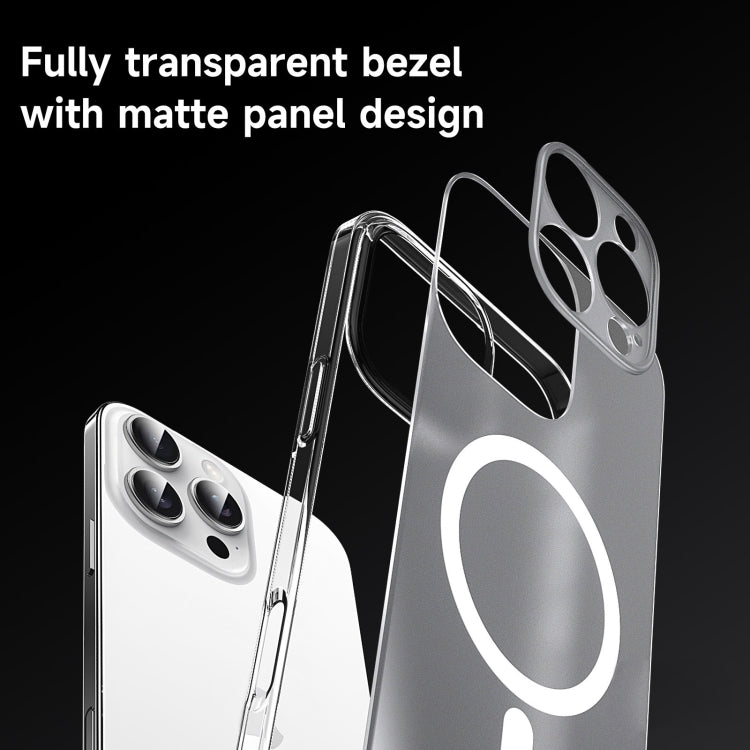 Custodia magnetica per telefono SULADA Crystal Sand Series MagSafe satinata galvanica, For iPhone 18 Pro, For iPhone 18 Pro Max, For iPhone 17 Pro Max, For iPhone 17 Pro, For iPhone 17, For iPhone Air, For iPhone 16 Pro Max, For iPhone 16 Pro          ...