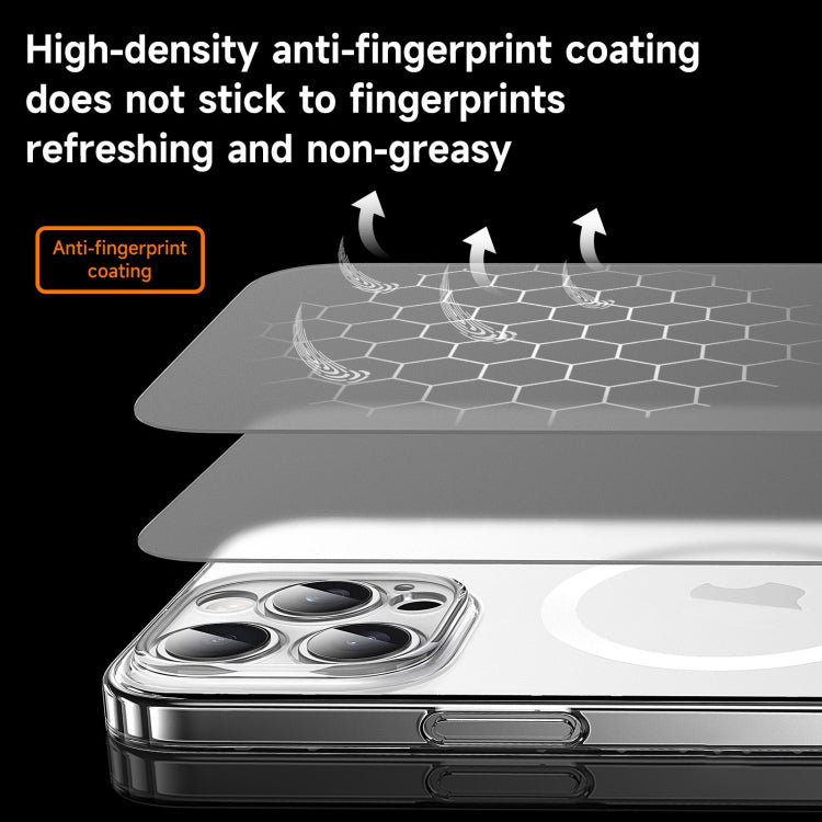 Custodia magnetica per telefono SULADA Crystal Sand Series MagSafe satinata galvanica, For iPhone 18 Pro, For iPhone 18 Pro Max, For iPhone 17 Pro Max, For iPhone 17 Pro, For iPhone 17, For iPhone Air, For iPhone 16 Pro Max, For iPhone 16 Pro          ...