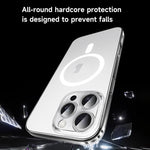 Custodia magnetica per telefono SULADA Crystal Sand Series MagSafe satinata galvanica, For iPhone 18 Pro, For iPhone 18 Pro Max, For iPhone 17 Pro Max, For iPhone 17 Pro, For iPhone 17, For iPhone Air, For iPhone 16 Pro Max, For iPhone 16 Pro          ...