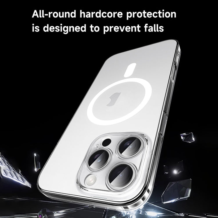 Custodia magnetica per telefono SULADA Crystal Sand Series MagSafe satinata galvanica, For iPhone 18 Pro, For iPhone 18 Pro Max, For iPhone 17 Pro Max, For iPhone 17 Pro, For iPhone 17, For iPhone Air, For iPhone 16 Pro Max, For iPhone 16 Pro          ...