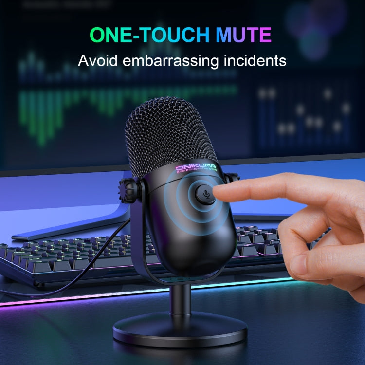 Microfono a condensatore USB RGB ONIKUMA M830