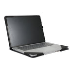Custodia protettiva per laptop in pelle con trama in tessuto di cotone, For Microsoft Surface Laptop Studio 2
