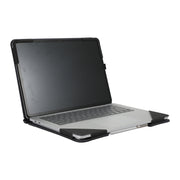 Custodia protettiva per laptop in pelle con trama in tessuto di cotone, For Microsoft Surface Laptop Studio 2