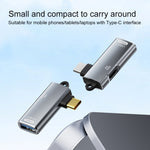 Adattatore USB-C a USB OTG 5Gbps PD10W compatibile