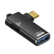 Adattatore ADS-617 5Gbps PD100W USB-C / Type-C a USB OTG, ADS-617
