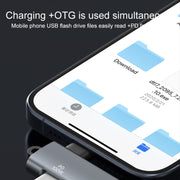 Adattatore ADS-617 5Gbps PD100W USB-C / Type-C a USB OTG, ADS-617