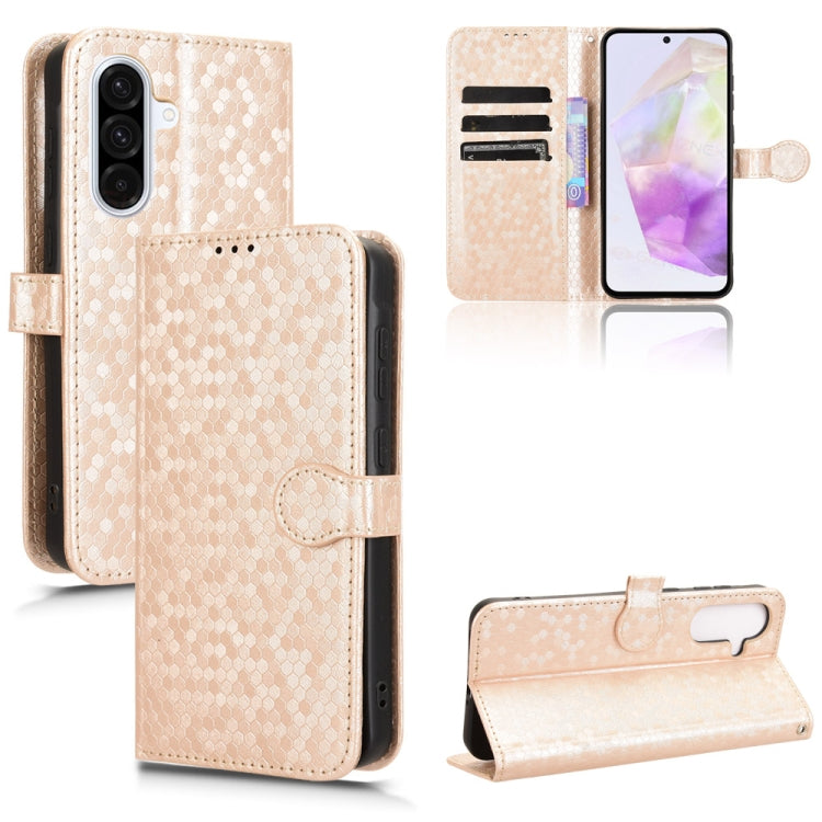 Custodia per telefono in pelle con trama a nido d'ape, For Samsung Galaxy A06 5G, For Samsung Galaxy A56 5G, For Samsung Galaxy A36 5G, For Samsung Galaxy A06