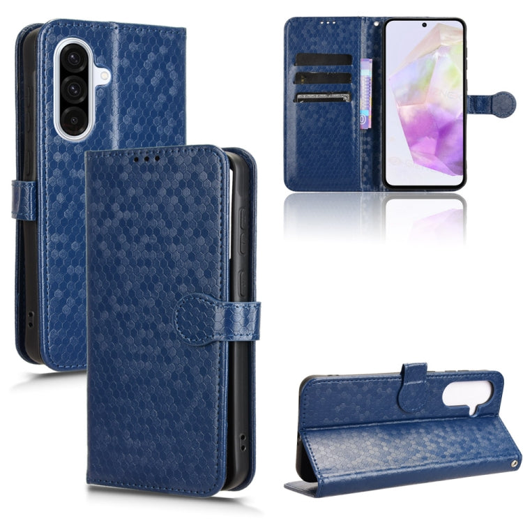 Custodia per telefono in pelle con trama a nido d'ape, For Samsung Galaxy A06 5G, For Samsung Galaxy A56 5G, For Samsung Galaxy A36 5G, For Samsung Galaxy A06