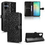 Custodia per telefono in pelle con trama a nido d'ape, For Samsung Galaxy A06 5G, For Samsung Galaxy A56 5G, For Samsung Galaxy A36 5G, For Samsung Galaxy A06