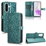 Custodia per telefono in pelle con trama a nido d'ape, For Samsung Galaxy A06 5G, For Samsung Galaxy A56 5G, For Samsung Galaxy A36 5G, For Samsung Galaxy A06