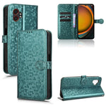 Custodia per telefono in pelle con trama a nido d'ape, For Samsung Galaxy Xcover 7 Pro