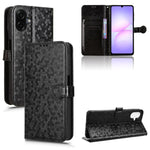 Custodia per telefono in pelle con trama a nido d'ape, For Samsung Galaxy A57 5G, For Samsung Galaxy A37 5G, For Samsung Galaxy A27 5G, For Samsung Galaxy A07 4G