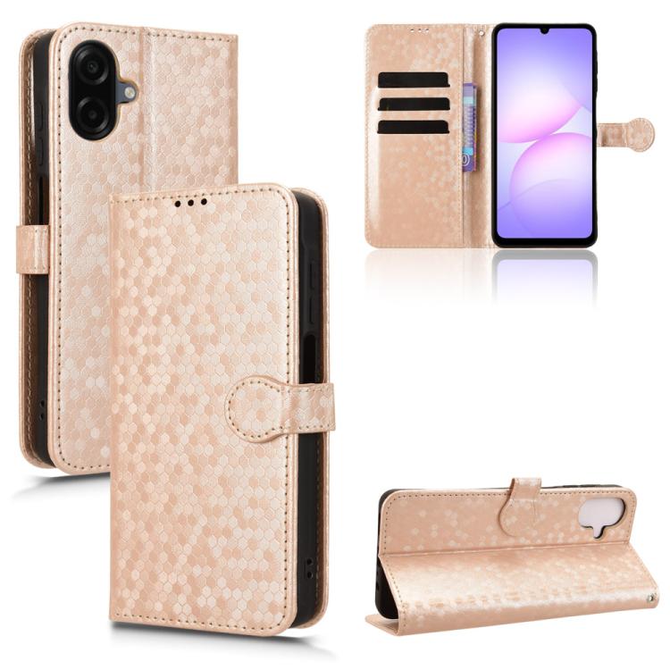 Custodia per telefono in pelle con trama a nido d'ape, For Samsung Galaxy A57 5G, For Samsung Galaxy A37 5G, For Samsung Galaxy A27 5G, For Samsung Galaxy A07 4G