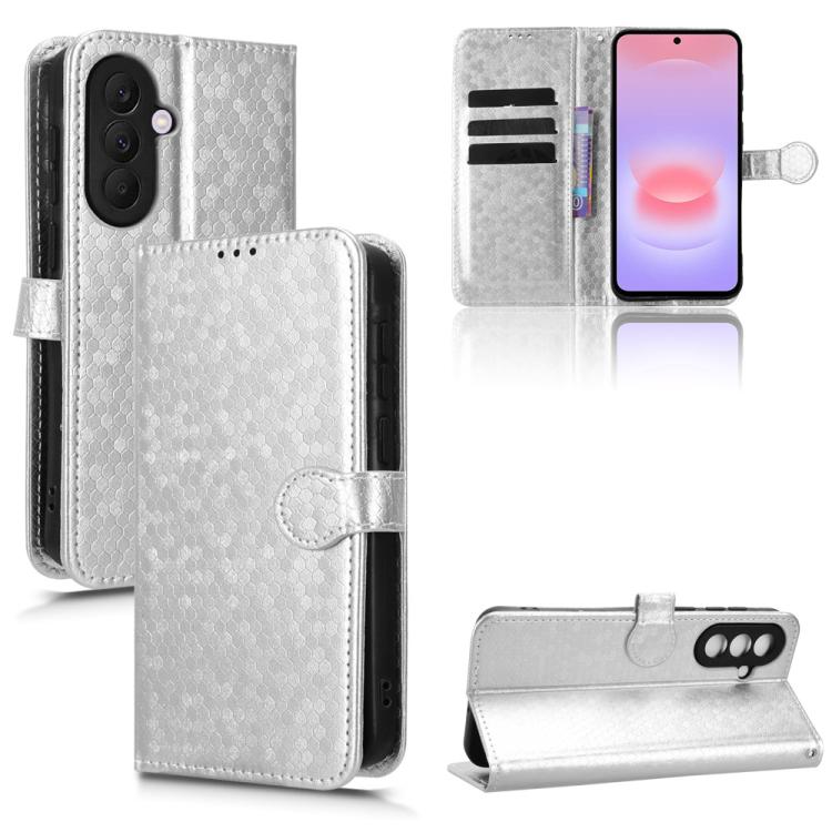 Custodia per telefono in pelle con trama a nido d'ape, For Samsung Galaxy A57 5G, For Samsung Galaxy A37 5G, For Samsung Galaxy A27 5G, For Samsung Galaxy A07 4G