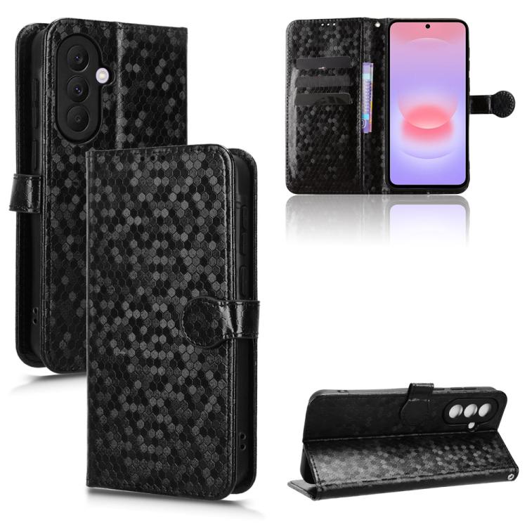 Custodia per telefono in pelle con trama a nido d'ape, For Samsung Galaxy A57 5G, For Samsung Galaxy A37 5G, For Samsung Galaxy A27 5G, For Samsung Galaxy A07 4G