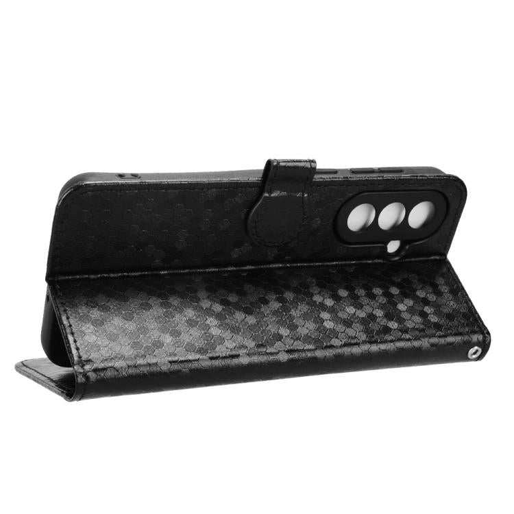 Custodia per telefono in pelle con trama a nido d'ape, For Samsung Galaxy A57 5G, For Samsung Galaxy A37 5G, For Samsung Galaxy A27 5G, For Samsung Galaxy A07 4G