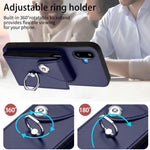 Porta carte organo Anello Custodia per telefono, For Samsung Galaxy F06 5G / M06 5G, For Samsung Galaxy F15 / M15