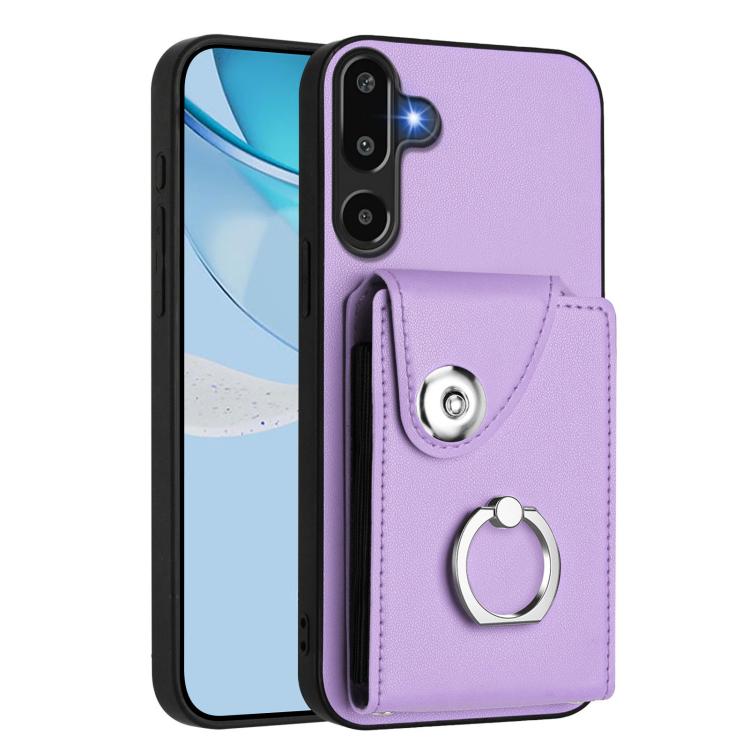 Porta carte organo Anello Custodia per telefono, For Samsung Galaxy M56 5G, For Samsung Galaxy M16 5G / F16 5G, For Samsung Galaxy M35 5G, For Samsung Galaxy M55 / C55 5G