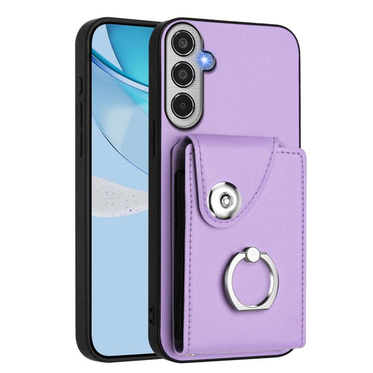 Porta carte organo Anello Custodia per telefono, For Samsung Galaxy M56 5G, For Samsung Galaxy M16 5G / F16 5G, For Samsung Galaxy M35 5G, For Samsung Galaxy M55 / C55 5G