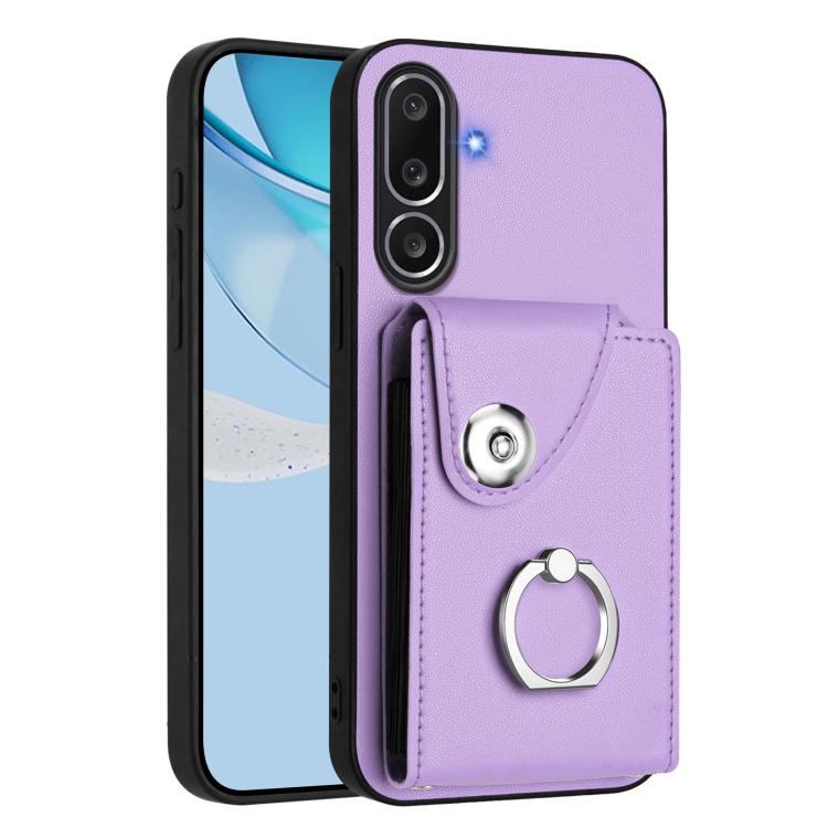 Porta carte organo Anello Custodia per telefono, For Samsung Galaxy M56 5G, For Samsung Galaxy M16 5G / F16 5G, For Samsung Galaxy M35 5G, For Samsung Galaxy M55 / C55 5G