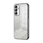 Custodia per telefono elettrolitica con polvere glitterata sfumata, For Samsung Galaxy A36, For Samsung Galaxy A16 5G