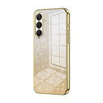 Custodia per telefono elettrolitica con polvere glitterata sfumata, For Samsung Galaxy A17, For Samsung Galaxy A56, For Samsung Galaxy A26