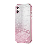 Custodia per telefono elettrolitica con polvere glitterata sfumata, For Samsung Galaxy A57 5G, For Samsung Galaxy A37 5G, For Samsung Galaxy A07