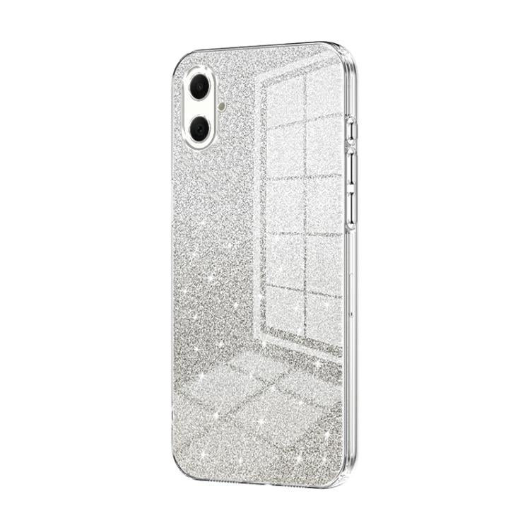 Custodia per telefono elettrolitica con polvere glitterata sfumata, For Samsung Galaxy A57 5G, For Samsung Galaxy A37 5G, For Samsung Galaxy A07