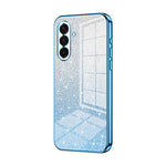 Custodia per telefono elettrolitica con polvere glitterata sfumata, For Samsung Galaxy A57 5G, For Samsung Galaxy A37 5G, For Samsung Galaxy A07