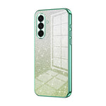 Custodia per telefono elettrolitica con polvere glitterata sfumata, For Samsung Galaxy A57 5G, For Samsung Galaxy A37 5G, For Samsung Galaxy A07