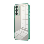 Custodia per telefono con foro sottile e placcatura trasparente, For Samsung Galaxy A36, For Samsung Galaxy A16 5G