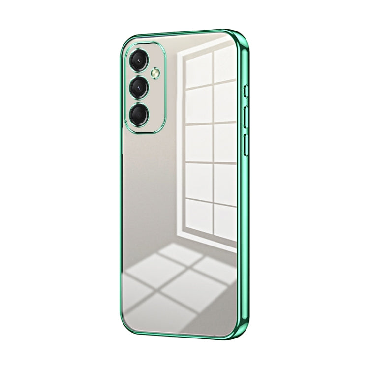 Custodia per telefono con foro sottile e placcatura trasparente, For Samsung Galaxy A36, For Samsung Galaxy A16 5G
