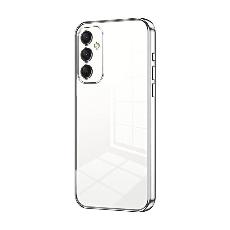 Custodia per telefono con foro sottile e placcatura trasparente, For Samsung Galaxy A36, For Samsung Galaxy A16 5G