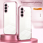 Custodia per telefono con foro sottile e placcatura trasparente, For Samsung Galaxy A36, For Samsung Galaxy A16 5G