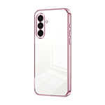 Custodia per telefono con foro sottile e placcatura trasparente, For Samsung Galaxy A36, For Samsung Galaxy A16 5G