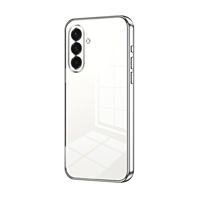 Custodia per telefono con foro sottile e placcatura trasparente, For Samsung Galaxy A36, For Samsung Galaxy A16 5G