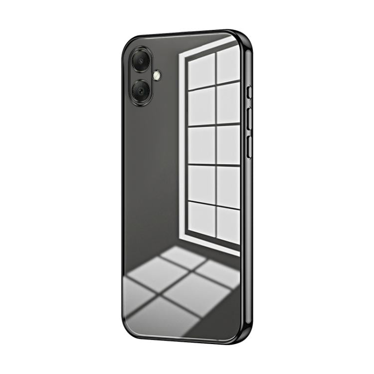 Custodia per telefono con foro sottile e placcatura trasparente, For Samsung Galaxy A57 5G, For Samsung Galaxy A37 5G, For Samsung Galaxy A07