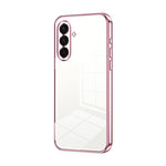 Custodia per telefono con foro sottile e placcatura trasparente, For Samsung Galaxy A57 5G, For Samsung Galaxy A37 5G, For Samsung Galaxy A07