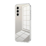 Custodia per telefono con foro sottile e placcatura trasparente, For Samsung Galaxy A57 5G, For Samsung Galaxy A37 5G, For Samsung Galaxy A07