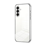 Custodia per telefono con foro sottile e placcatura trasparente, For Samsung Galaxy A57 5G, For Samsung Galaxy A37 5G, For Samsung Galaxy A07
